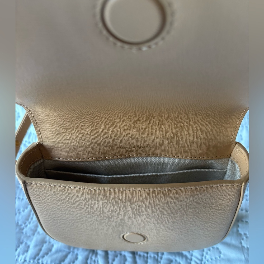 NWOT Mansur Gavriel Mini Classic Leather Saddle Crossbody Bag - Picture 9 of 10